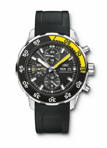 IWC Aquatimer Chronograph Stainless Steel / Black / Rubber IW3767-09 (3767-09, IW376709)